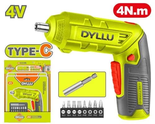 Cordless screwdriver