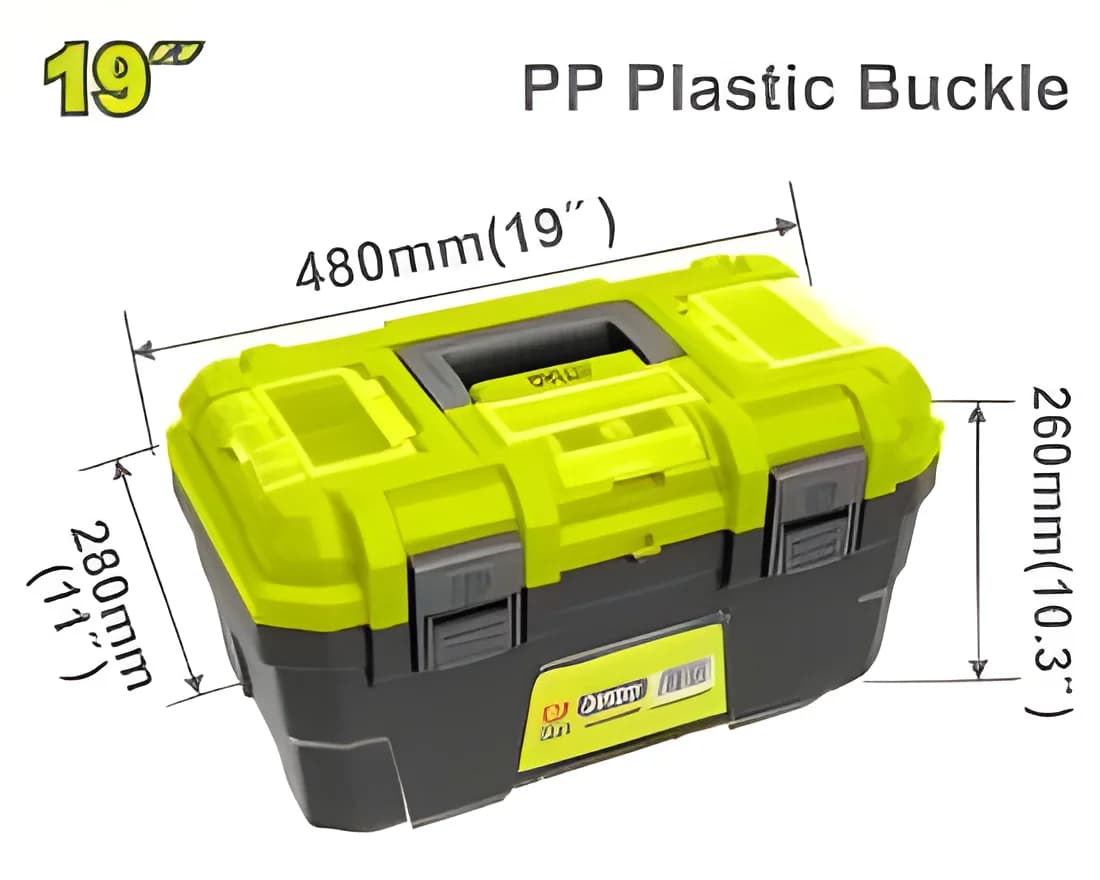 19" Plastic Tool Box