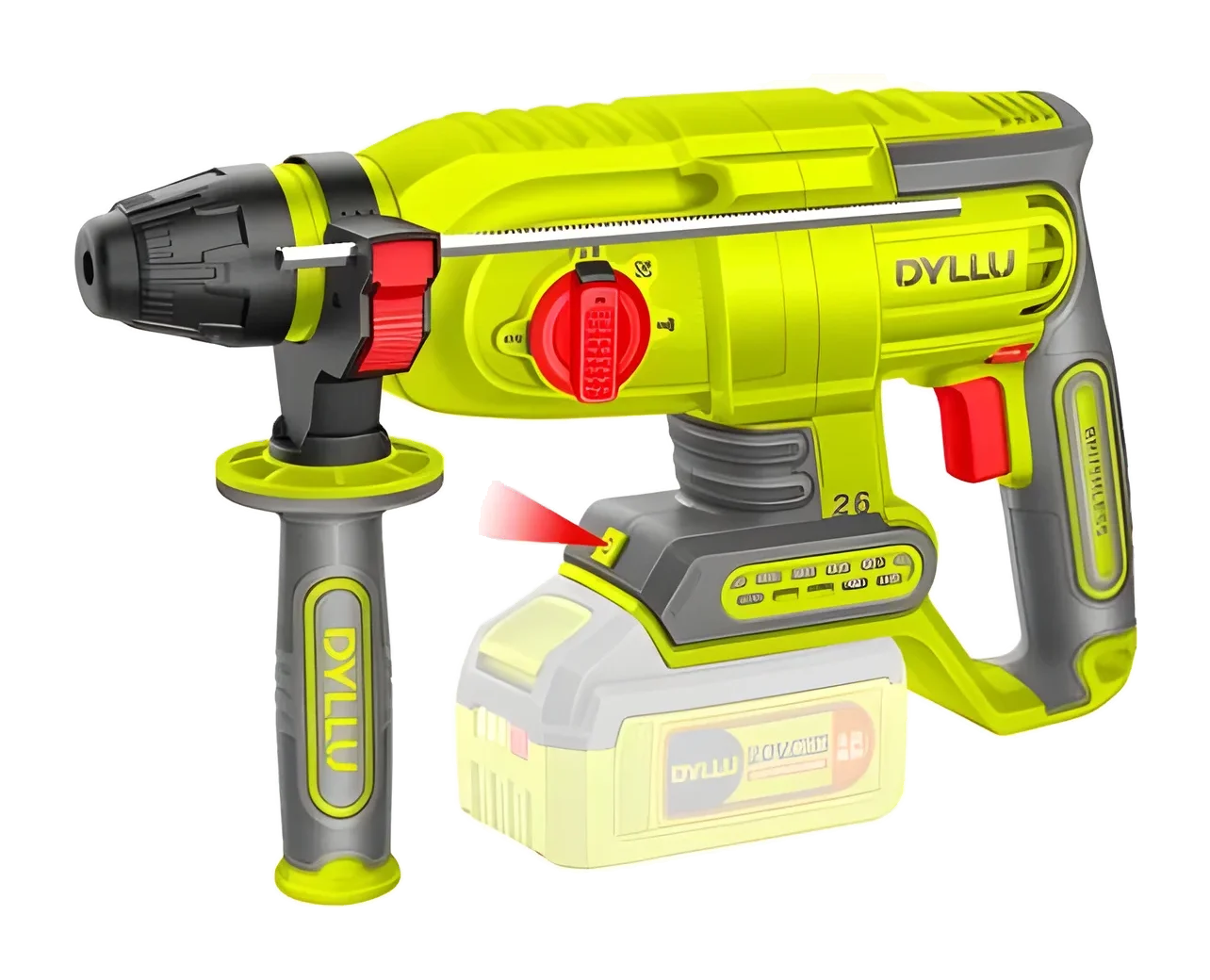 Cordless rotary hammer