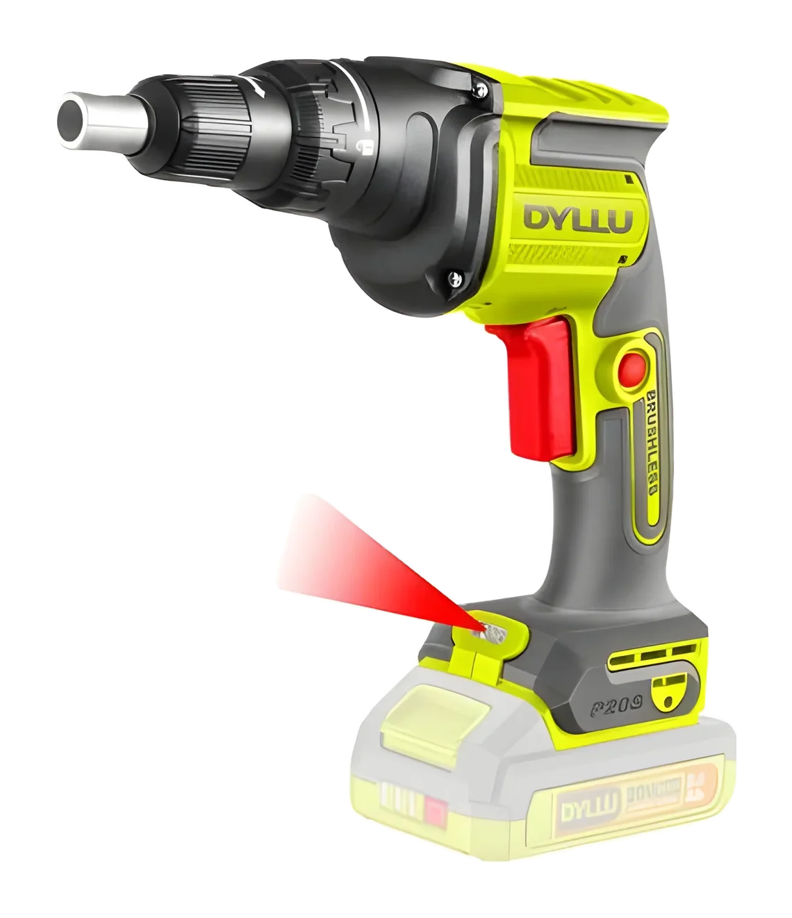 Cordless drywall screwdriver