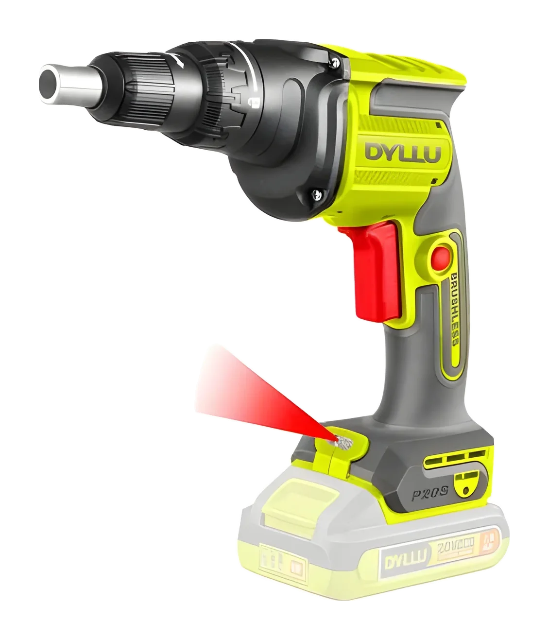 Cordless drywall screwdriver