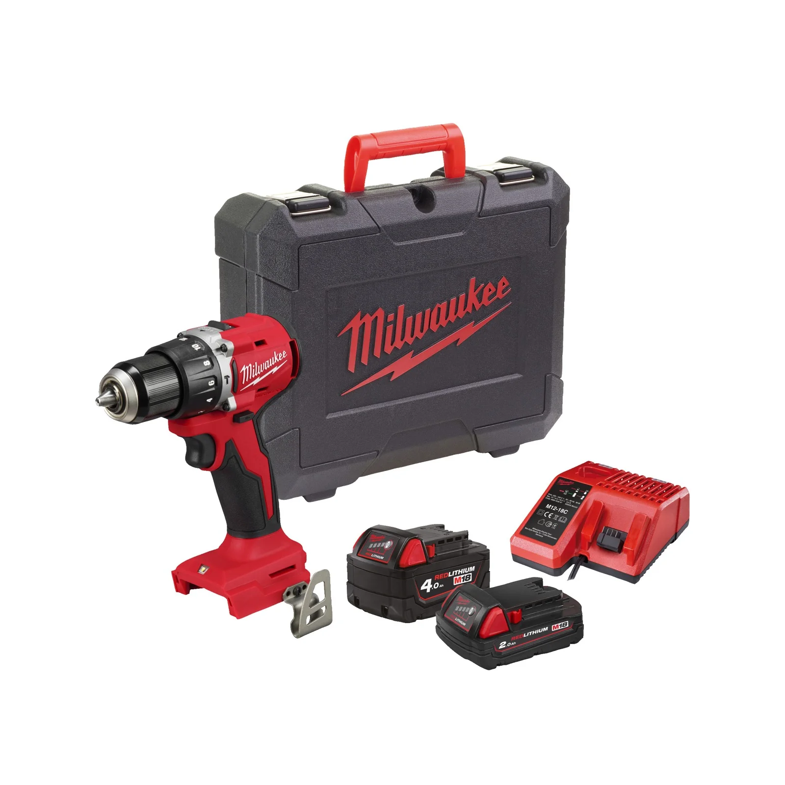 M18BLPDRC-422C COMPACT HAMMER DRILL IN2