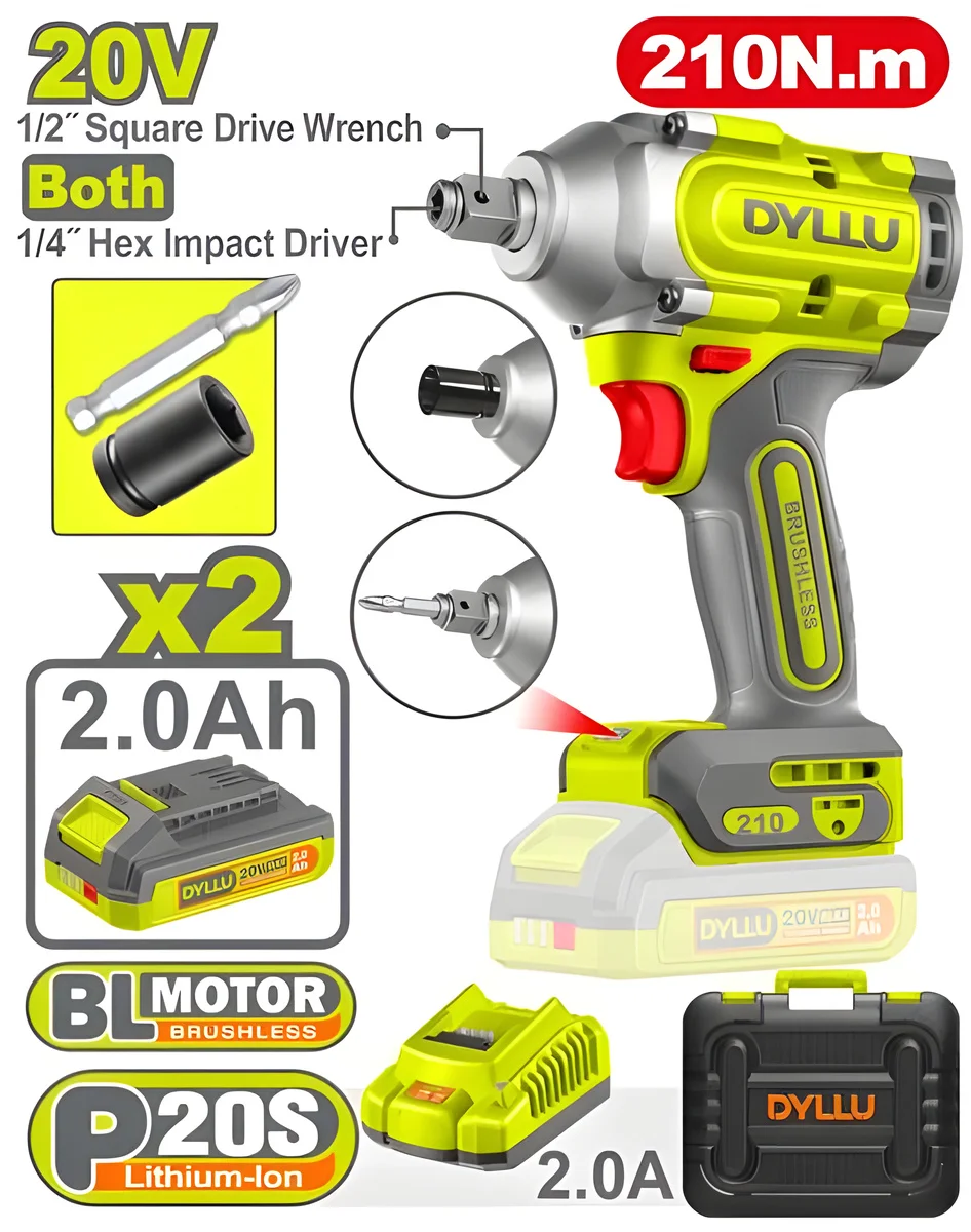 Cordless impact driver&wrench